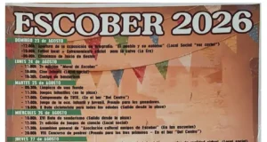 Escober de Tábara prepara sus fiestas 2026 con tradición, cultura, música y actividades para todas las edades