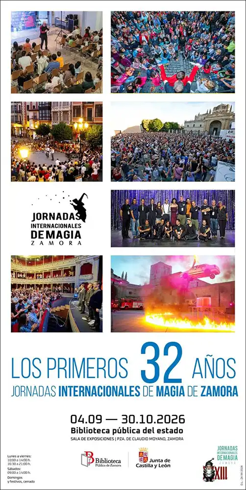 La magia de Zamora se convierte en fotografía: 32 años de ilusión llegan a la Biblioteca Pública