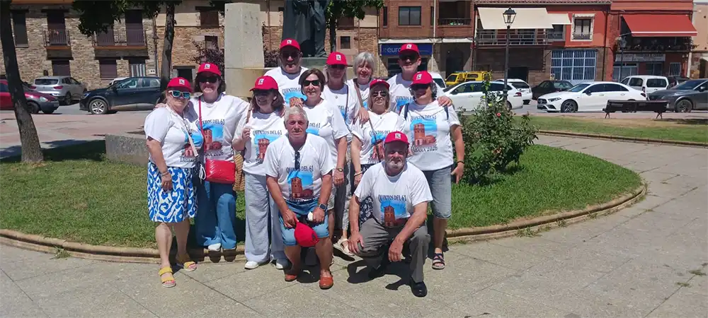 Los quintos del 61 vuelven a encontrarse en Tábara para celebrar juntos sus 65 años 2