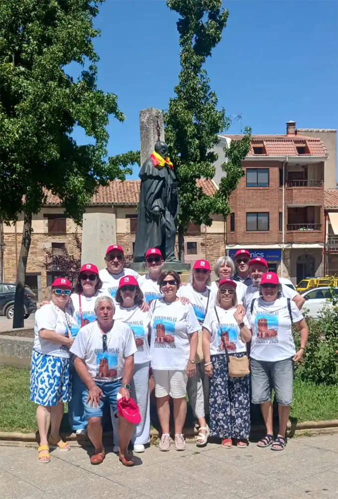 Los quintos del 61 vuelven a encontrarse en Tábara para celebrar juntos sus 65 años 3