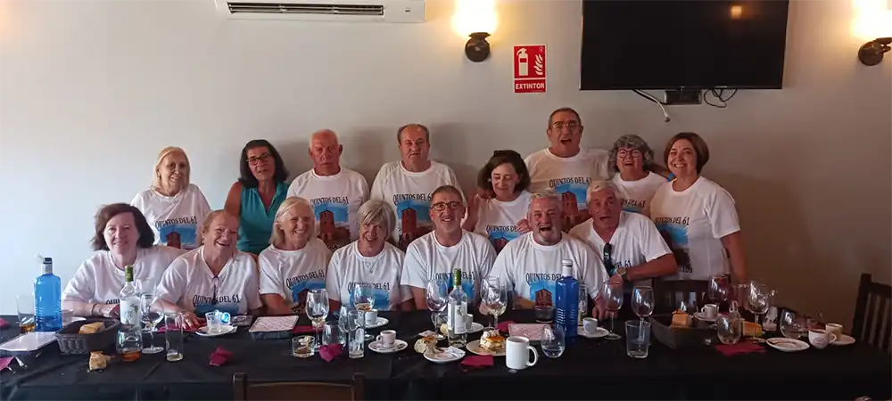 Los quintos del 61 vuelven a encontrarse en Tábara para celebrar juntos sus 65 años 1 Los quintos del 61 vuelven a encontrarse en Tábara para celebrar juntos sus 65 años