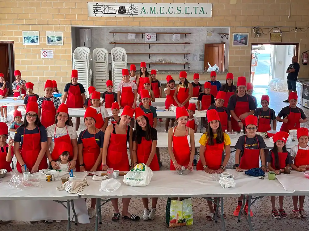 Medio centenar de niños participan en el tradicional “Master Chef” de las fiestas de Santa Eulalia de Tábara 1 Medio centenar de niños participan en el tradicional “Master Chef” de las fiestas de Santa Eulalia de Tábara