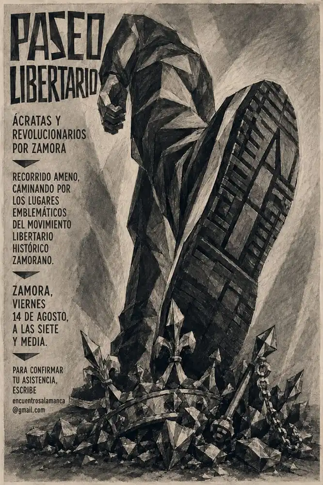 Zamora recupera su memoria libertaria con un paseo por los rincones del anarquismo histórico de la ciudad 1 Zamora recupera su memoria libertaria con un paseo por los rincones del anarquismo histórico de la ciudad