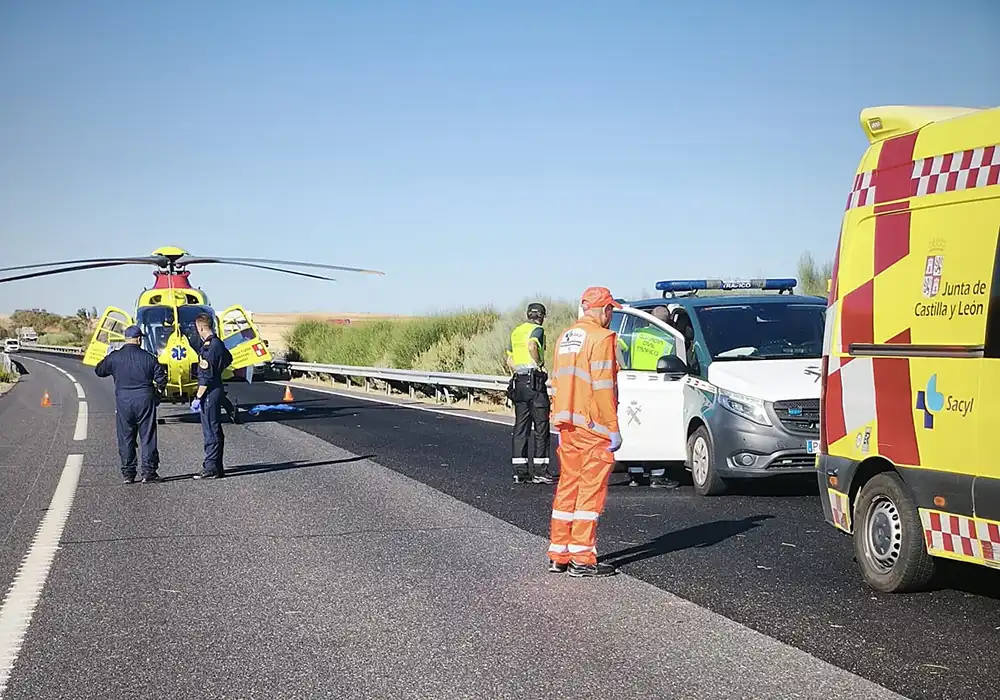 Detenido en Burgos tras atropellar gravemente a un operario en la A-62 en Salamanca y darse a la fuga 1 Detenido en Burgos tras atropellar gravemente a un operario en la A-62 en Salamanca y darse a la fuga
