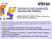 Fundación INTRAS busca un asistente personal para trabajar en Faramontanos de Tábara