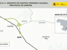 La A-11 avanza en Zamora: aprobada la variante de Fonfría por 19,1 millones de euros