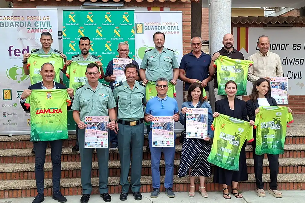 Más de 3.000 inscritos en la Carrera Popular de la Guardia Civil de Zamora contra las enfermedades raras 1 Más de 3.000 inscritos en la Carrera Popular de la Guardia Civil de Zamora contra las enfermedades raras