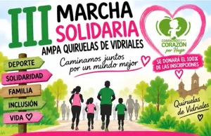 Quiruelas de Vidriales caminará por Hugo en la III Marcha Solidaria del AMPA