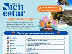 Tábara pone en marcha las «Rutas de Bienestar» para cuidar la salud emocional, fomentar el apoyo mutuo y mantenerse activo