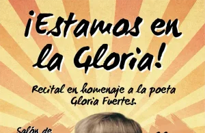 Tábara se pone «en la Gloria» con un recital homenaje a Gloria Fuertes