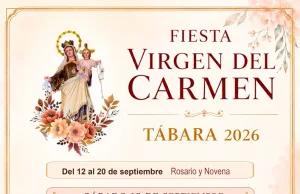 Tábara se prepara para vivir la Fiesta de la Virgen del Carmen entre devoción, tradición y convivencia