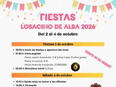Losacino de Alba se prepara para celebrar sus fiestas en honor a la Virgen del Rosario
