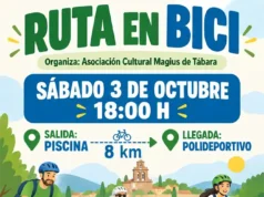 Magius organiza una ruta en bicicleta por Tábara el próximo 3 de octubre