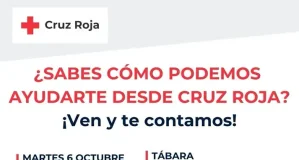 Cruz Roja acerca sus servicios a los vecinos de Tábara este martes 6 de octubre