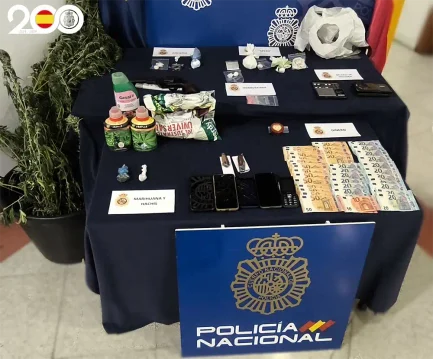 La Policía Nacional desarticula tres puntos de venta de droga en Zamora y detiene a cuatro personas