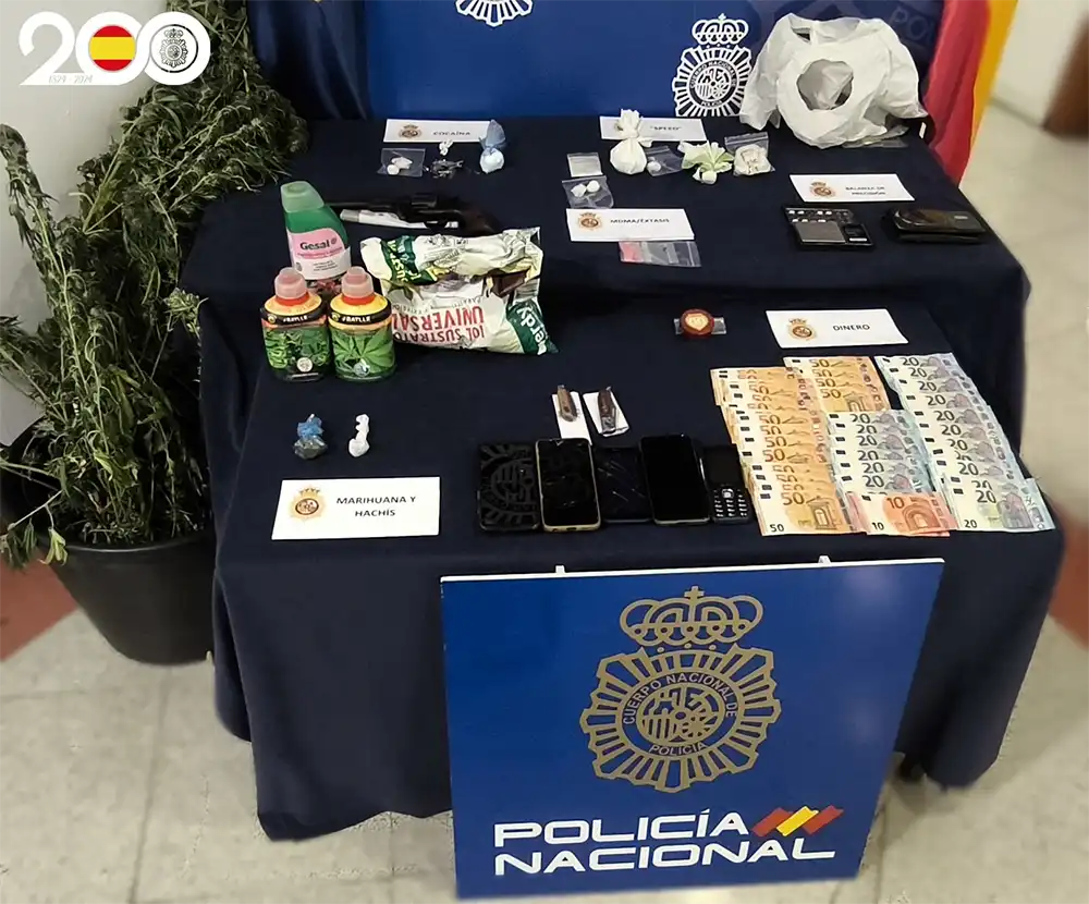 La Policía Nacional desarticula tres puntos de venta de droga en Zamora y detiene a cuatro personas 1 La Policía Nacional desarticula tres puntos de venta de droga en Zamora y detiene a cuatro personas