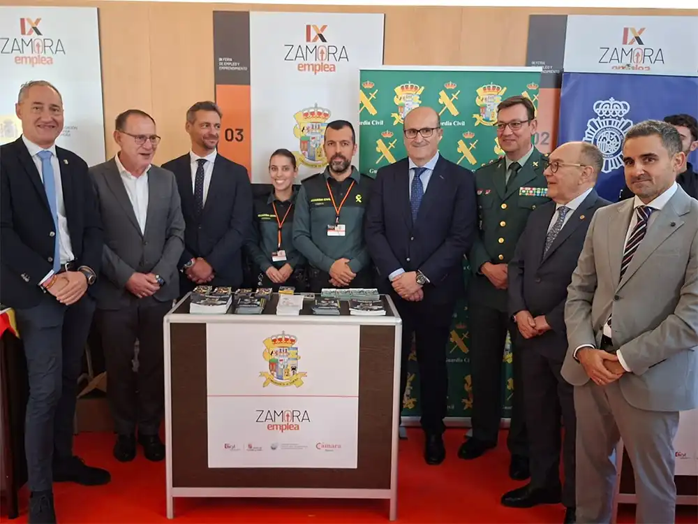 Más de 40 empresas e instituciones participan en la IX Feria de Empleo y Emprendimiento de Zamora