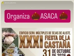 Sejas de Aliste celebra el 31 de octubre su XXXI Fiesta de la Castaña con gastronomía, deporte y tradición