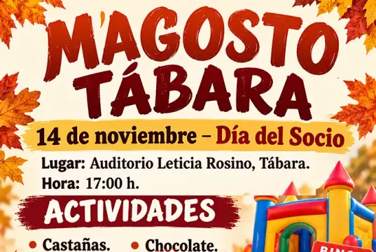 Tábara celebrará el 14 de noviembre su tradicional Magosto con castañas, chocolate, hinchables y bingo