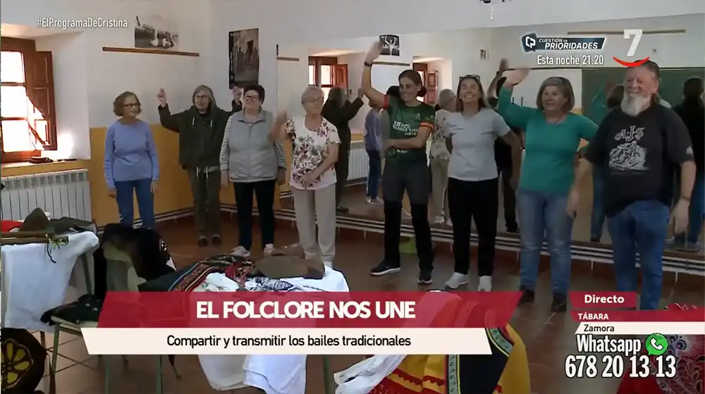 Tábara vuelve a bailar: la ilusión de todo un pueblo por recuperar sus raíces emociona en televisión 12