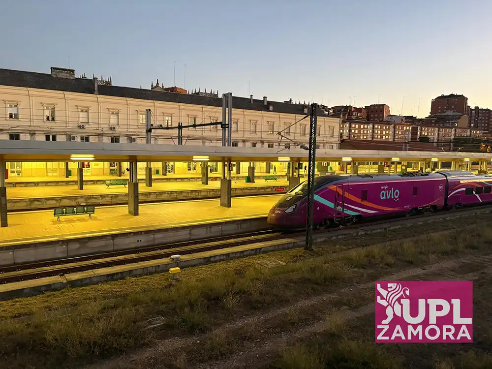 UPL exige explicaciones a la Junta por las frecuencias de AVE perdidas en Zamora y la ausencia del tren madrugador 1 UPL exige explicaciones a la Junta por las frecuencias de AVE perdidas en Zamora y la ausencia del tren madrugador