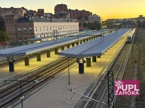 UPL se suma a la protesta por el tren en Zamora y exige a los partidos pasar «de la pancarta a los hechos»