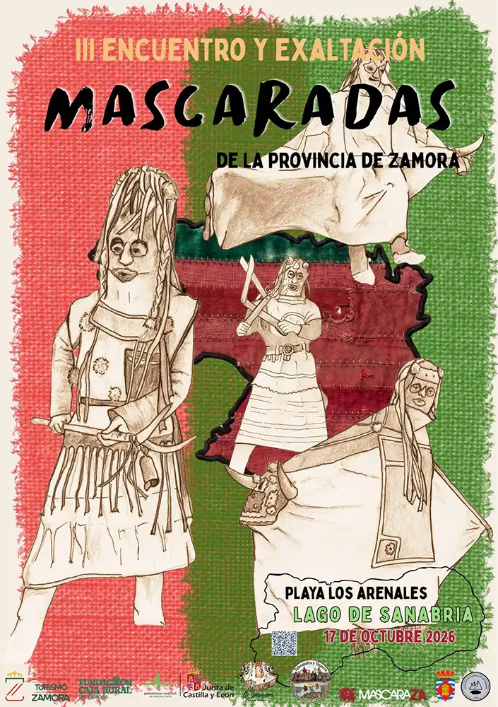 Vigo de Sanabria reunirá a 16 mascaradas tradicionales en un gran desfile junto al Lago de Sanabria